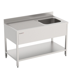 pre-rinse table |120cm|