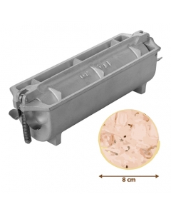 pate mould Ø8,0cm/L.25,0cm