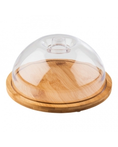 plateau à servir avec cloche Ø21cm