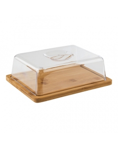 plateau à servir avec cloche 24x19cm