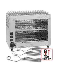 Toast-Überbackgerät |2-ebenen|